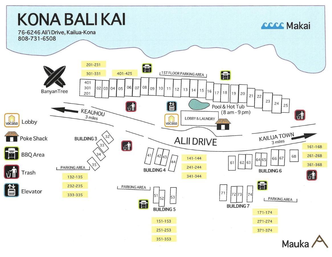 Kona Bali Kai #316 Lejlighed Kailua-Kona Eksteriør billede